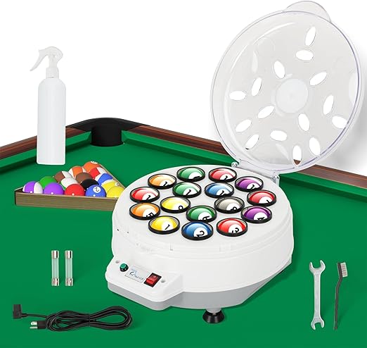 ✨🎱Professional Upgraded Billiard Ball Cleaner and Polisher for Pool & Snooker,16-Ball and 22-Ball