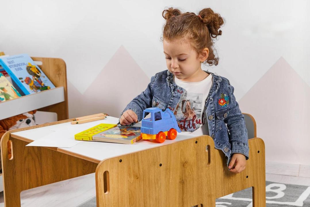 🎨Montessori Table and Chair Set for toddlers, Gift For Kids Nursery, Personalized Toddler Furniture, Child Weaning Table, Kids activity Table🧸