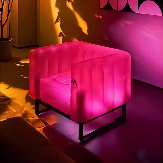 🔥Trendy influencer PVC environmentally friendly material living room DIY sofa✨ beach party camping yard inflatable sofa