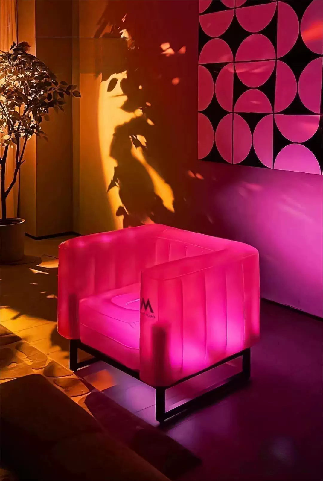 🔥Trendy influencer PVC environmentally friendly material living room DIY sofa✨ beach party camping yard inflatable sofa