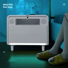 💡Smart bedside table modern simple creative bedroom multi-function wireless charging Bluetooth speaker fingerprint lock