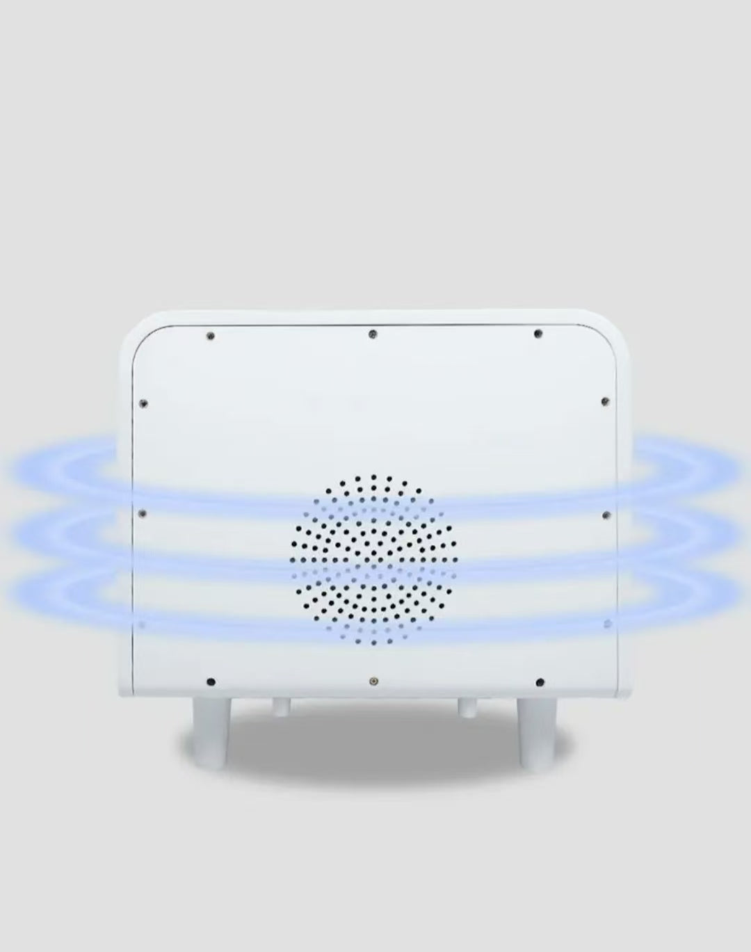 💡Smart bedside table modern simple creative bedroom multi-function wireless charging Bluetooth speaker fingerprint lock