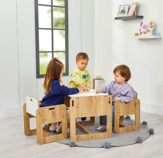 🎨Montessori Table and Chair Set for toddlers, Gift For Kids Nursery, Personalized Toddler Furniture, Child Weaning Table, Kids activity Table🧸