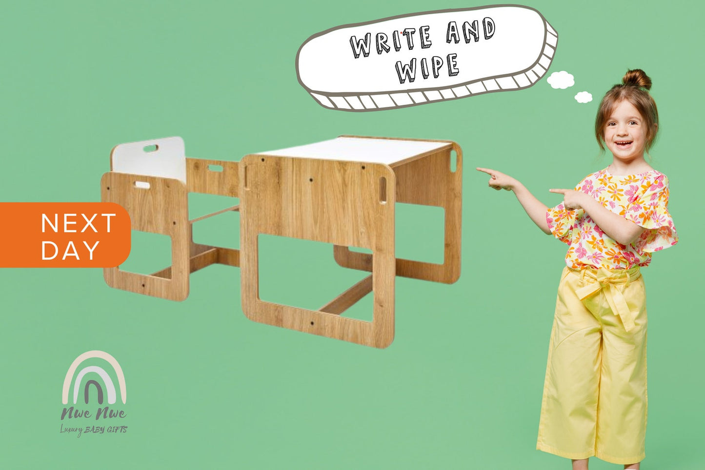 🎨Montessori Table and Chair Set for toddlers, Gift For Kids Nursery, Personalized Toddler Furniture, Child Weaning Table, Kids activity Table🧸