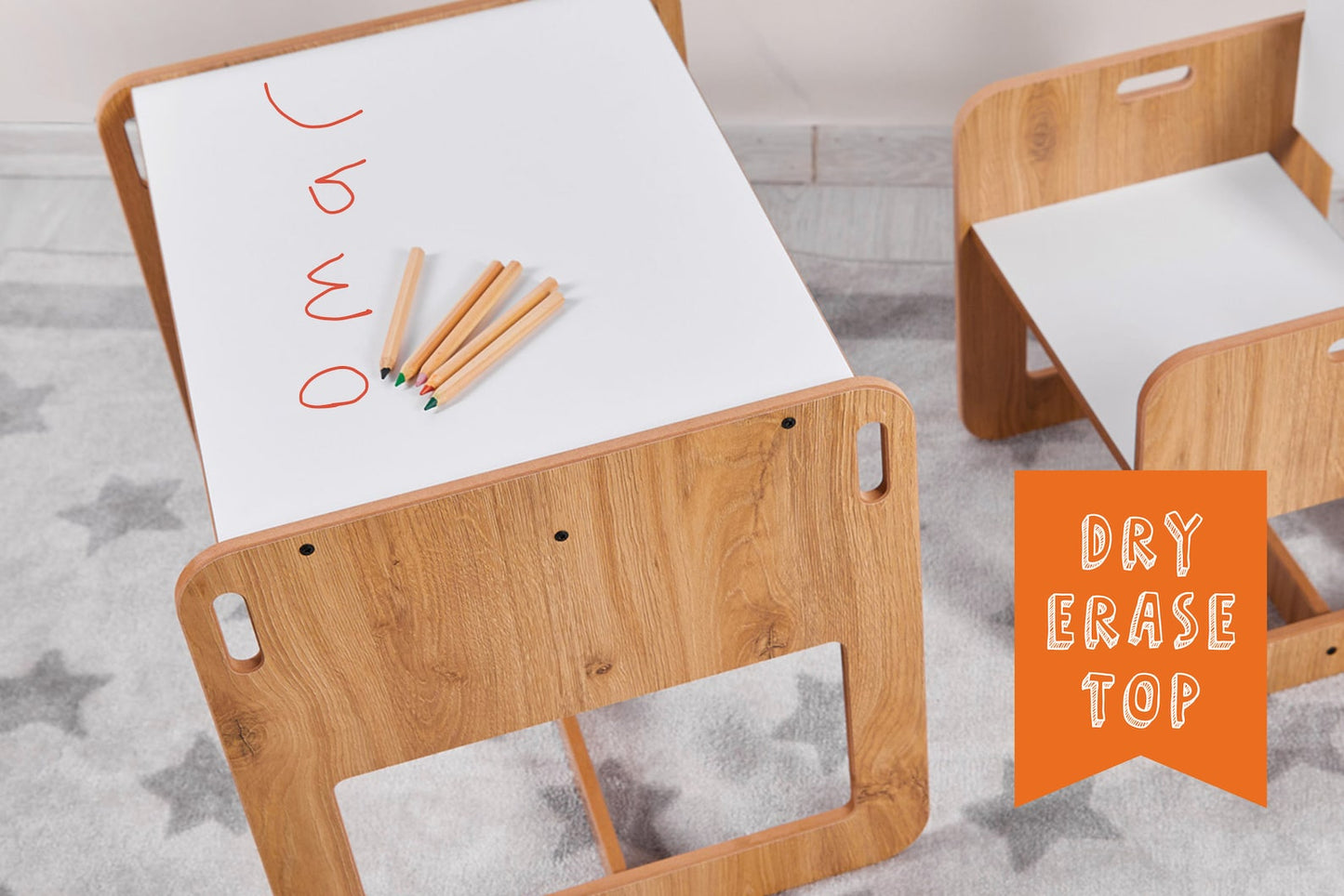 🎨Montessori Table and Chair Set for toddlers, Gift For Kids Nursery, Personalized Toddler Furniture, Child Weaning Table, Kids activity Table🧸